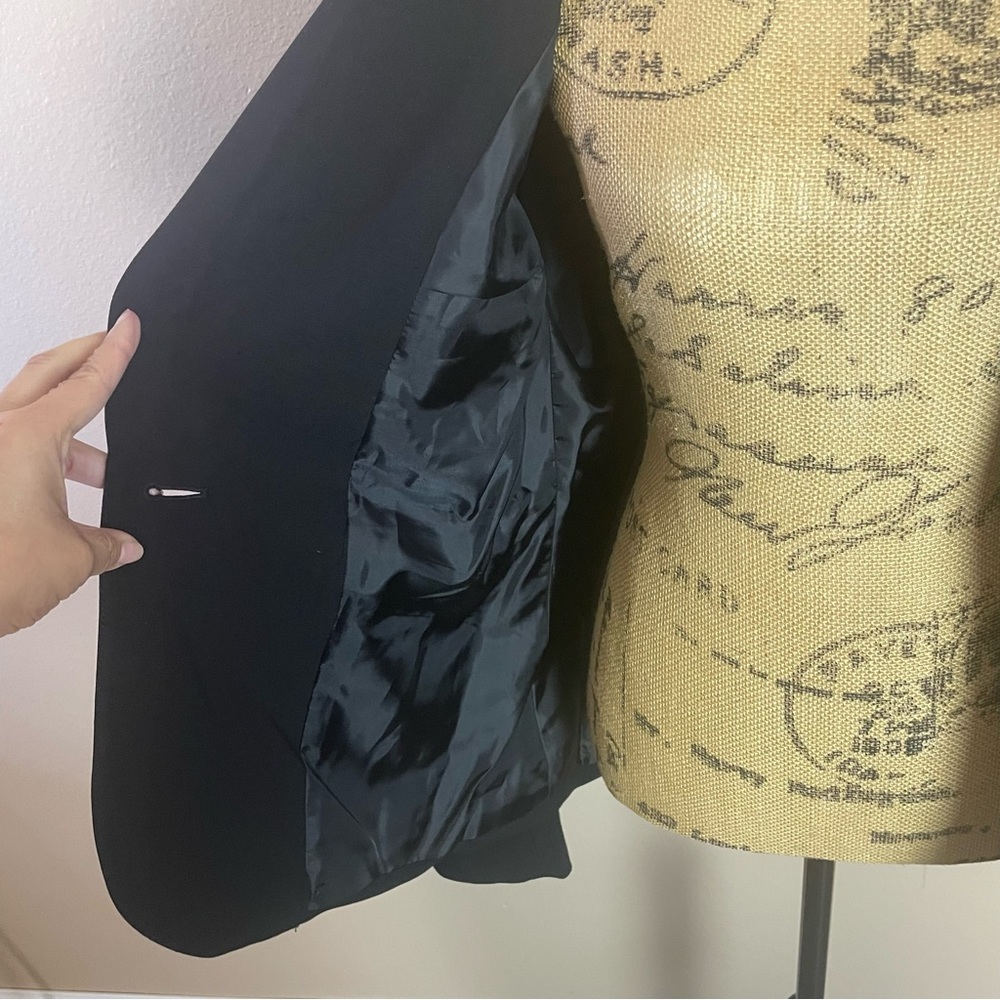 N Black Label By Nigar Suit Jacket Black Color M Sz Women NWT Classic Elegant - Picture 9 of 11